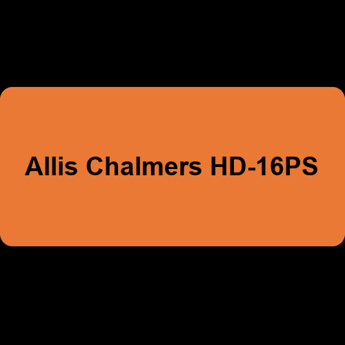 Allis Chalmers HD-16PS